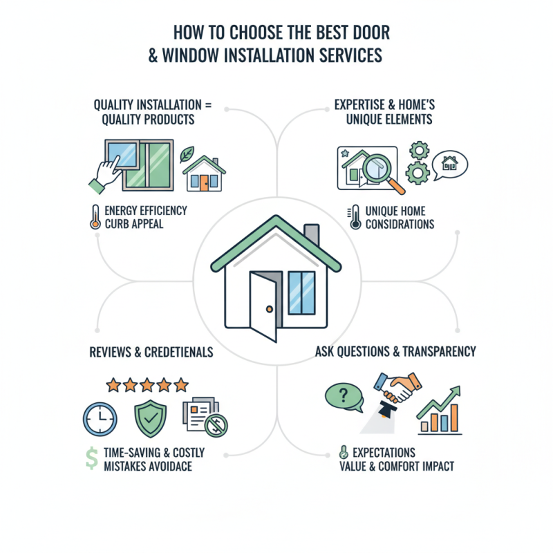 How to Choose the Best Door and Window Installation Services?