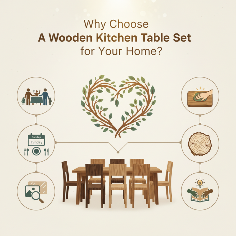 Why Choose a Wooden Kitchen Table Set for Your Home?