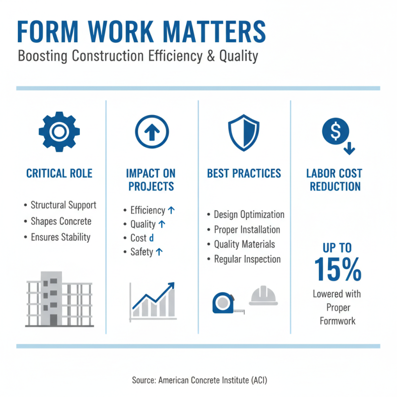 What is Formwork and What Are Its Advantages