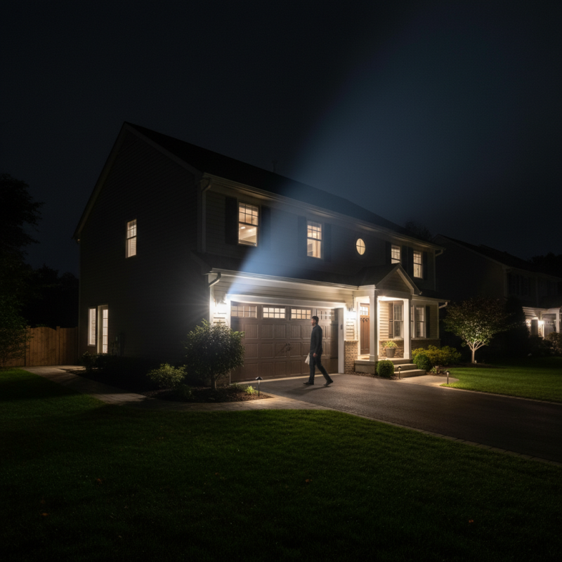 Why Outdoor Security Lighting is Essential for Home Safety?