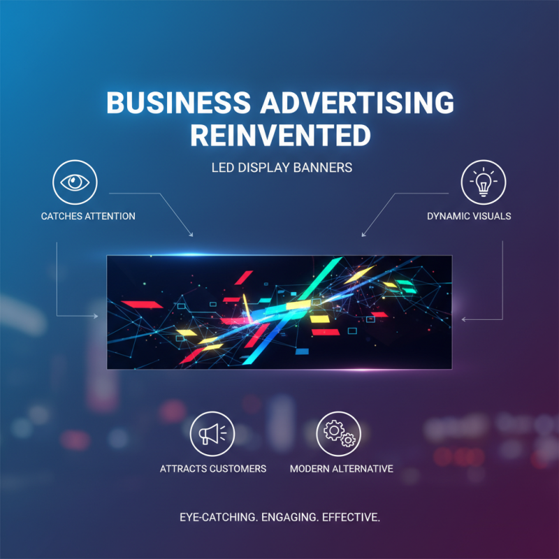 Why Choose a Led Display Banner for Your Business Advertising Needs?