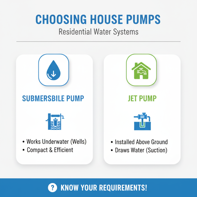 How to Choose the Right House Pumps for Your Home?