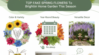 Top Fake Spring Flowers to Brighten Your Home Garden This Season?