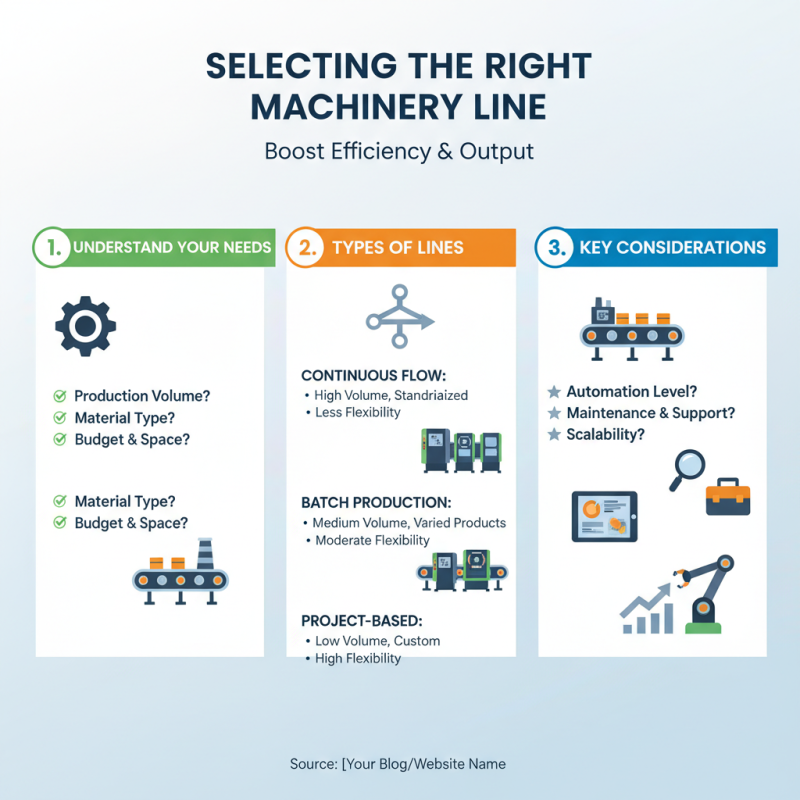 How to Choose the Right Machinery Line for Your Business?