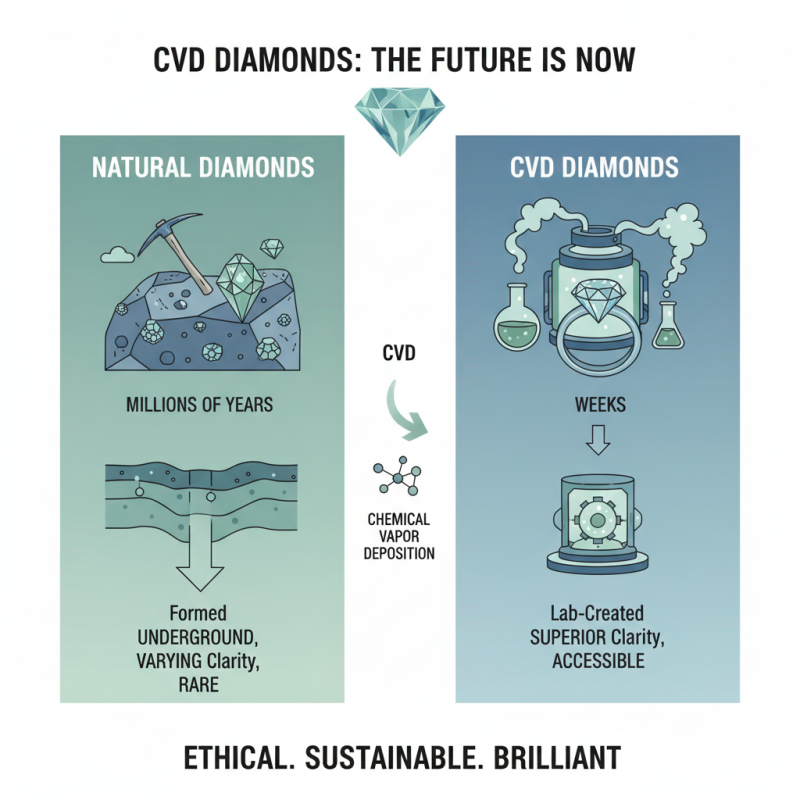 What are CVD Diamonds and How Do They Compare to Natural Diamonds?