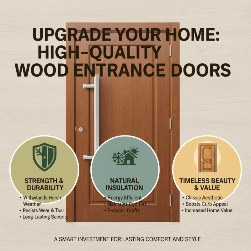 Best Wood Entrance Doors for Your Home Upgrade?
