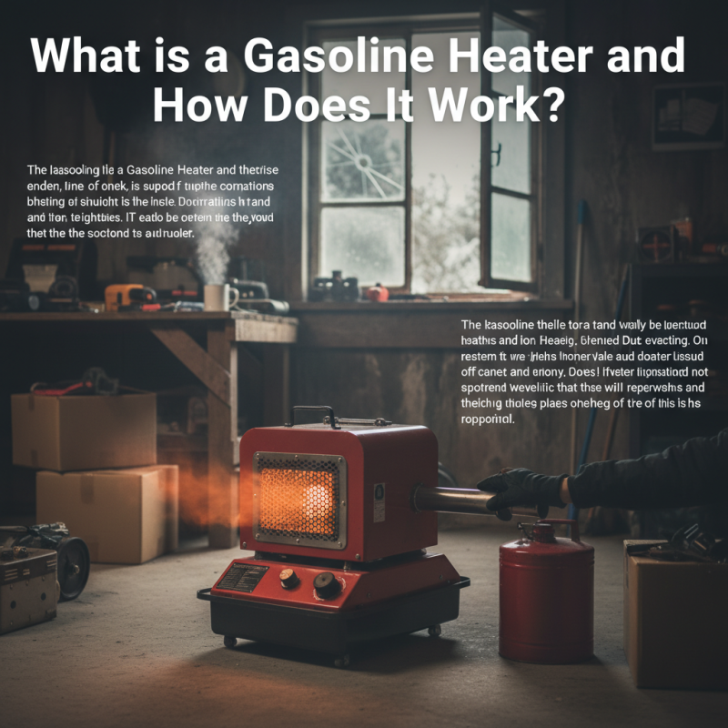 What is a Gasoline Heater and How Does It Work?