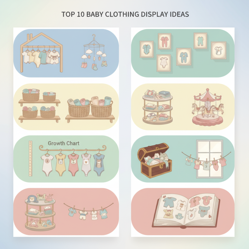 Top 10 Baby Clothing Display Ideas for Attractive Retail Setup?