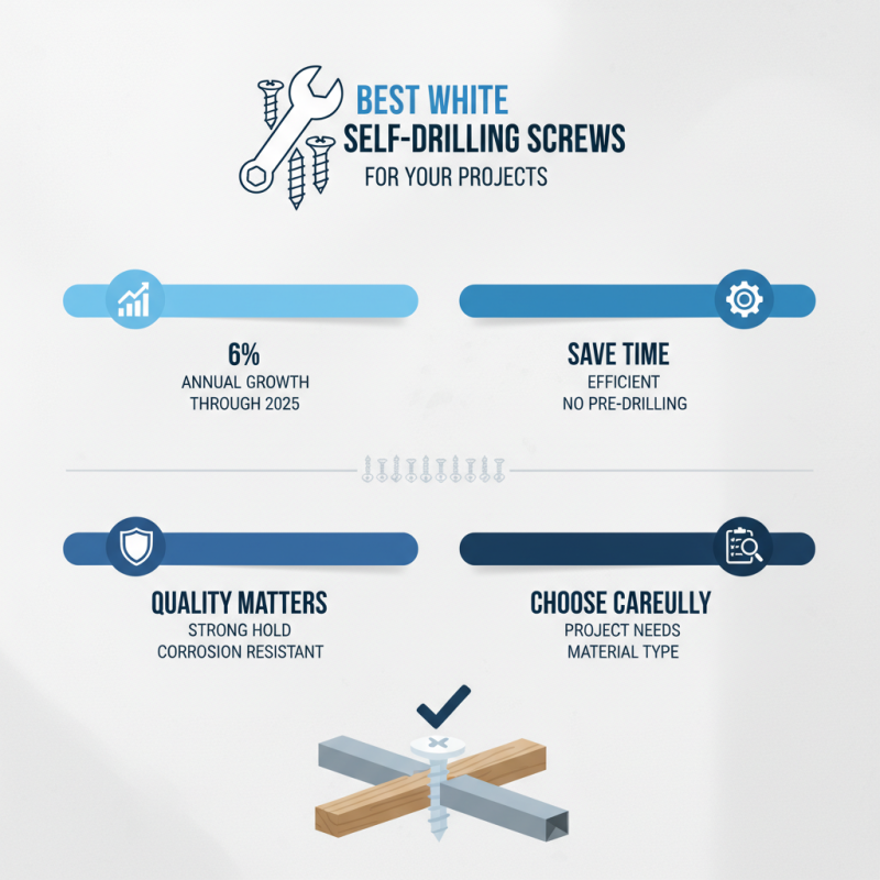 Best White Self Drilling Screws for Your Projects?