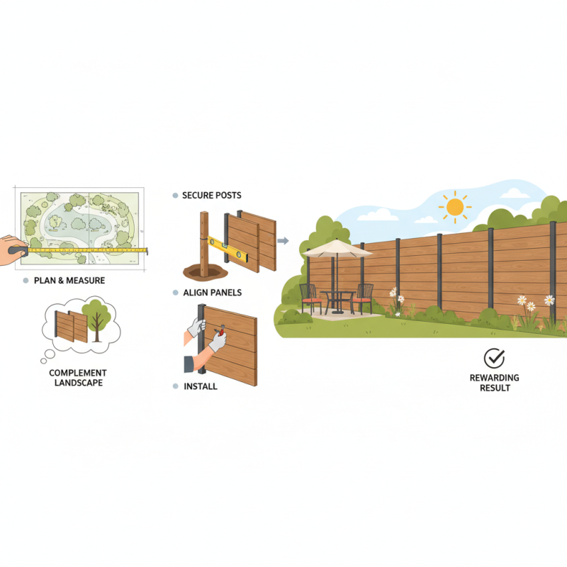 How to Install WPC Fence for Your Backyard Project?