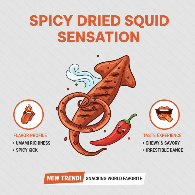 Why Is Spicy Dried Squid Snack So Popular Worldwide?