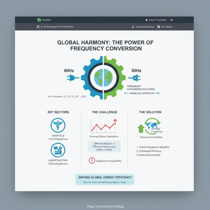 2026 Top 60Hz to 50Hz Frequency Converter Solutions Explained?