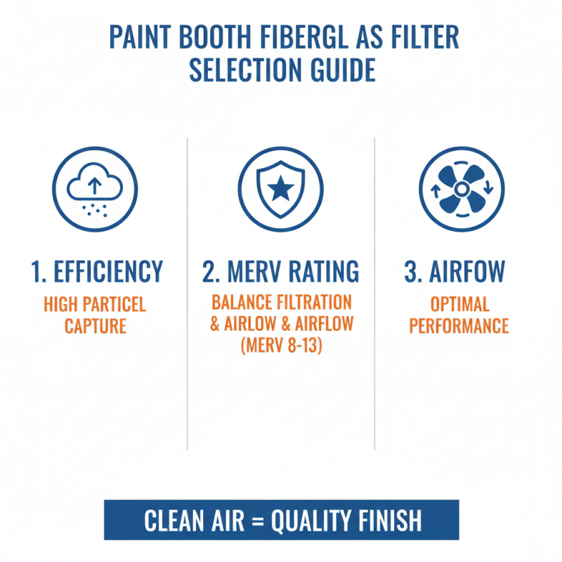 Best Paint Booth Fiberglass Filter for Optimal Air Quality?