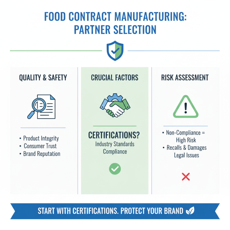 2026 How to Choose the Right Food Contract Manufacturing Partner?
