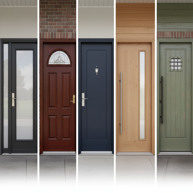 Top Replacement Entry Doors Options for Your Home Renovation?