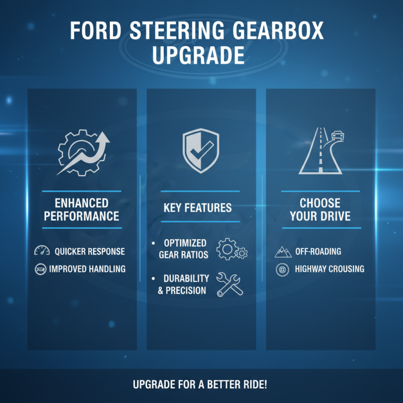 Top 5 Best Ford Steering Gear Box Options for Enhanced Performance?