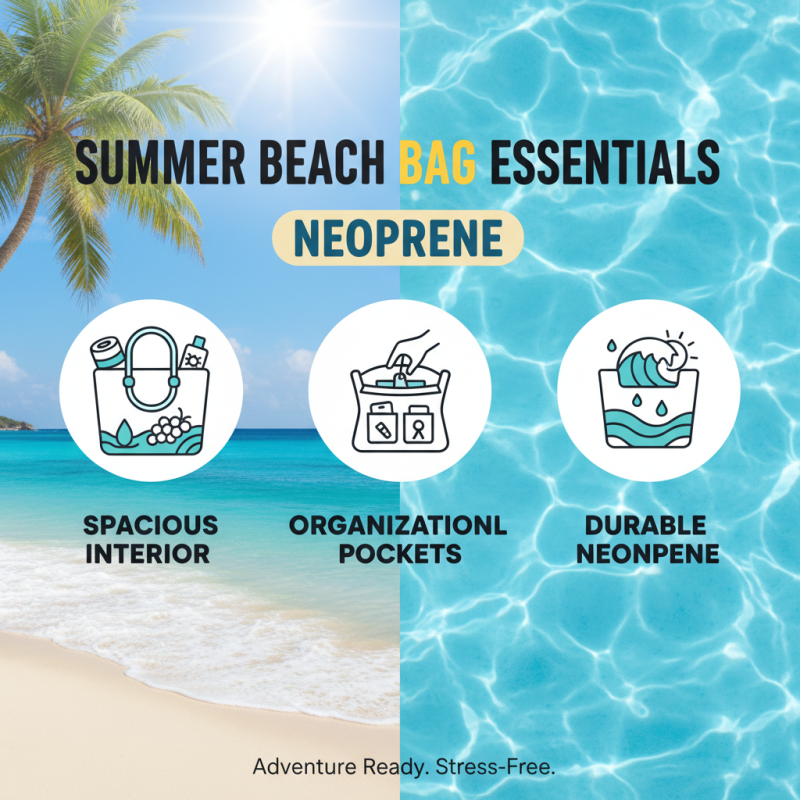 Top Neoprene Beach Bag Styles for Your Summer Adventures