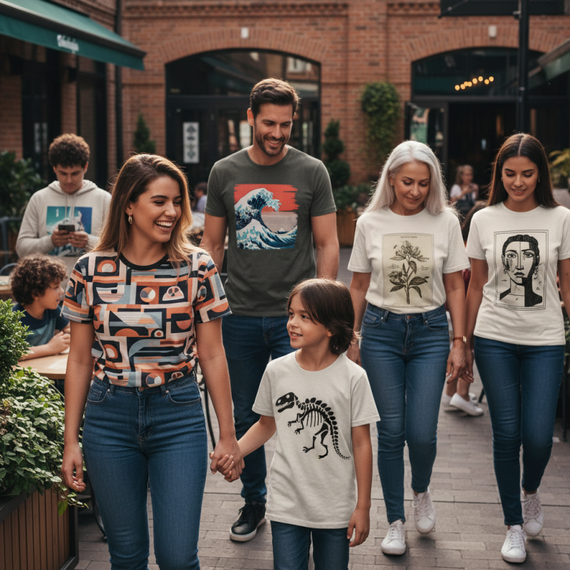 Why Graphic Tees Are a Timeless Fashion Staple for All Ages?