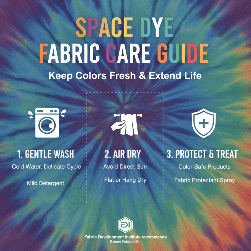 How to Care for Space Dye Fabric and Keep Colors Vibrant?