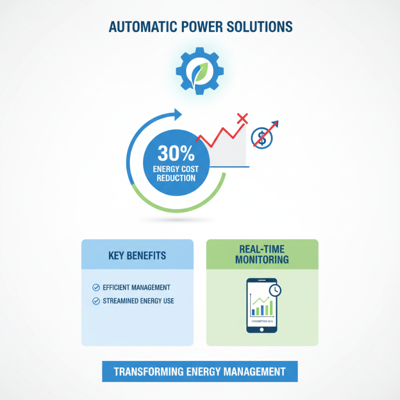 Best 10 Automatic Power Solutions for Efficient Energy Management?