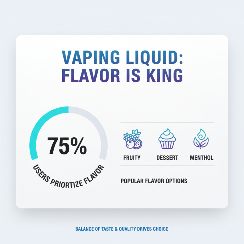 2026 Best Vaping Liquid Options for Flavor and Quality?