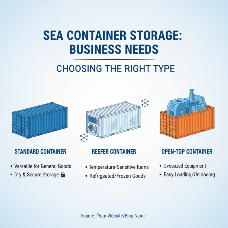 How to Use Sea Container Storage for Your Business Needs?
