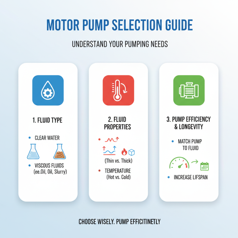 10 Essential Tips for Choosing the Right Motor Pump for Your Needs?