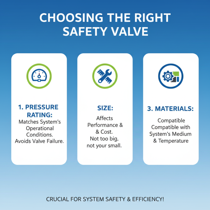 How to Choose the Right Safety Valve for Your Application?