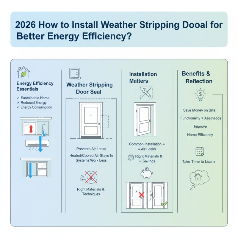2026 How to Install Weather Stripping Door Seal for Better Energy Efficiency?