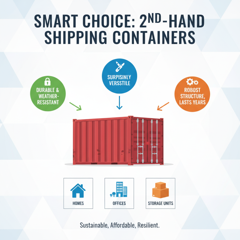 Why Choose Second Hand Shipping Containers for Your Next Project?