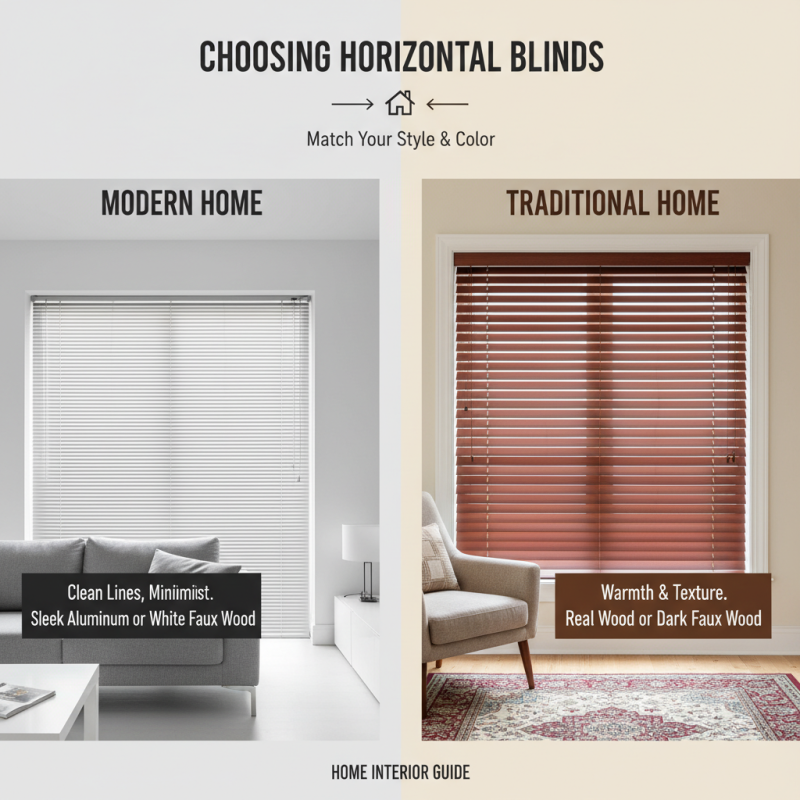 How to Choose the Best Horizontal Blinds for Your Home Decor?