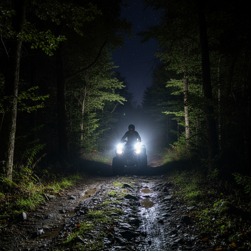 Best ATV LED Headlights for Night Riding Safety and Visibility?