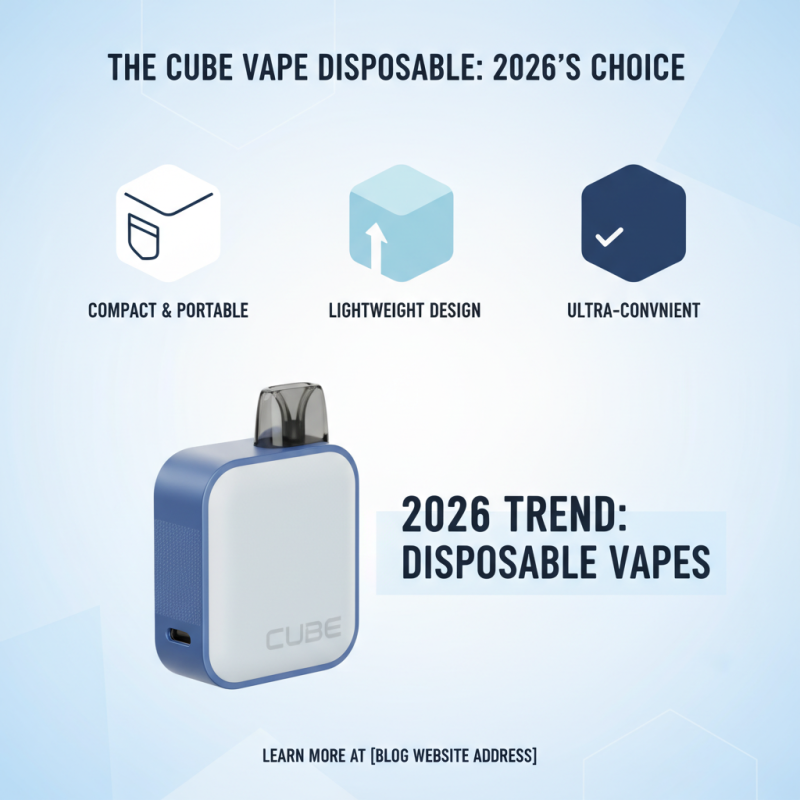 What Makes Cube Vape Disposable the Top Choice in 2026?