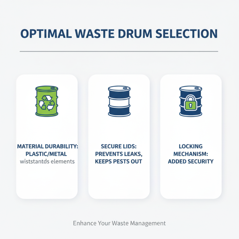 10 Best Waste Drums for Effective Waste Management Solutions?