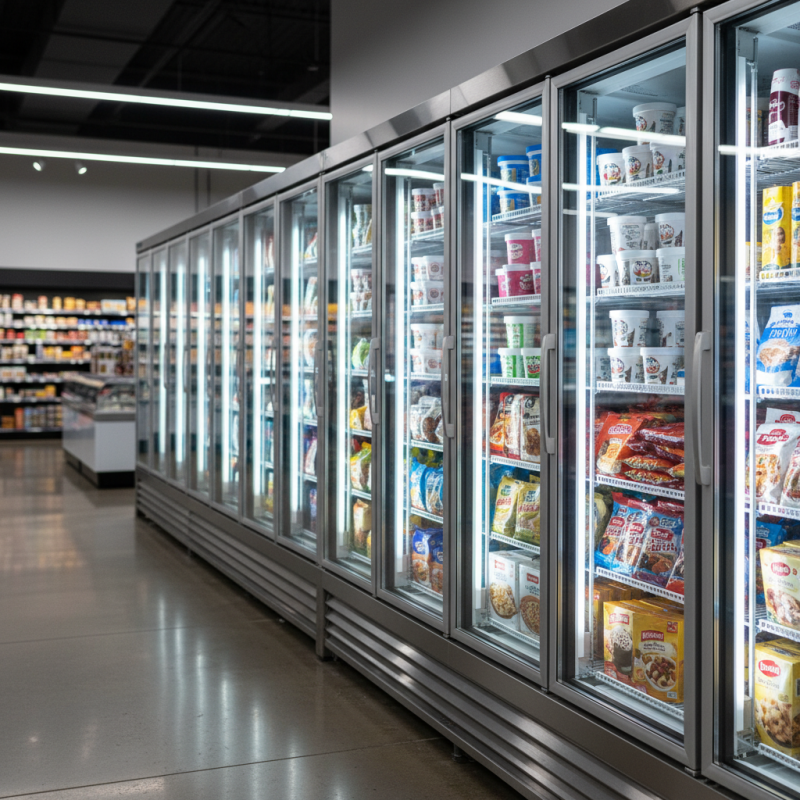 What is a Glass Door Freezer and How Does It Work?
