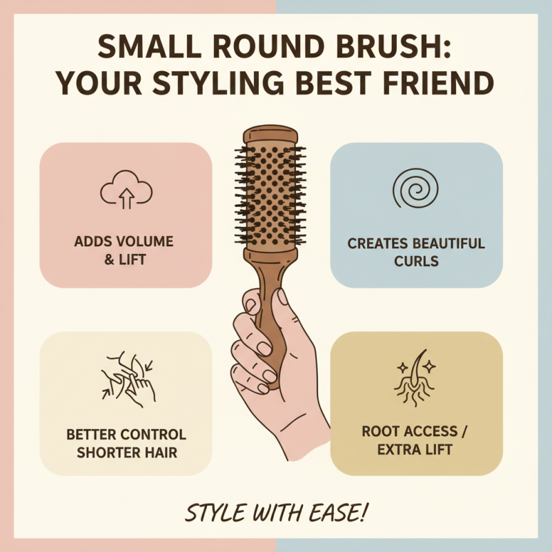 Why You Should Choose a Small Round Hair Brush for Your Styling Routine?