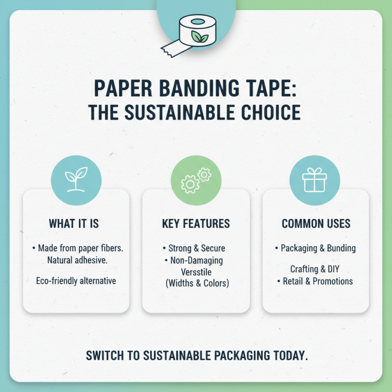 Top Uses of Paper Banding Tape in Packaging and Crafting?