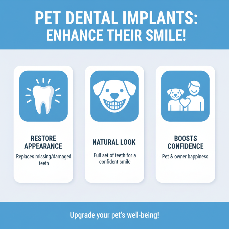 Top 5 Benefits of Veterinary Dental Implants for Pets?