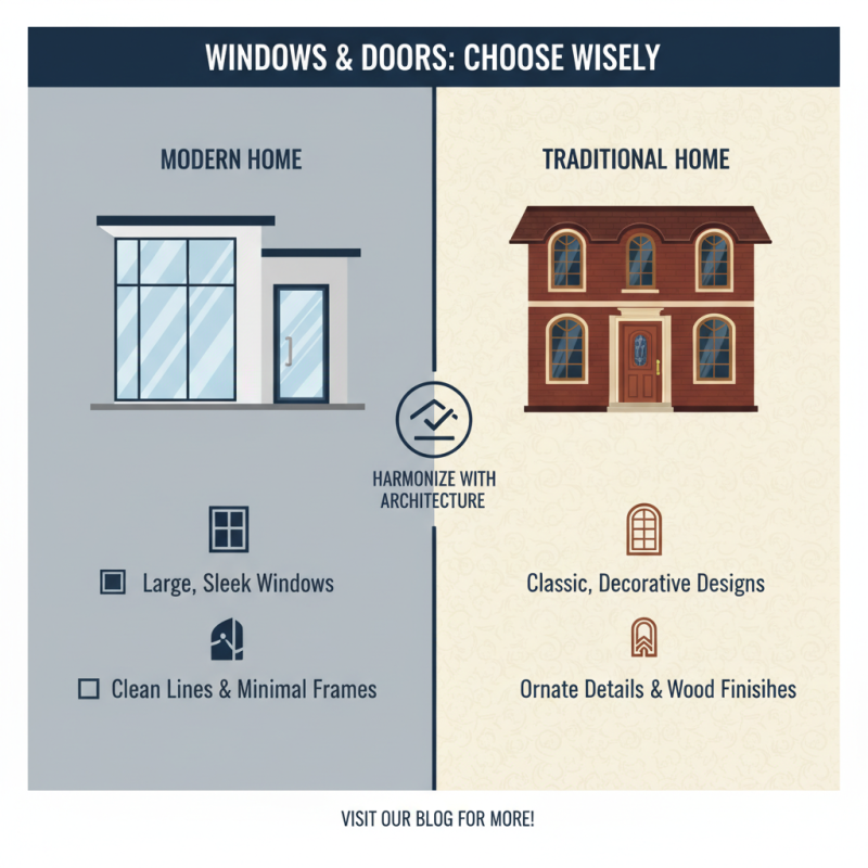 How to Choose the Right Windows and Doors for Your Home?