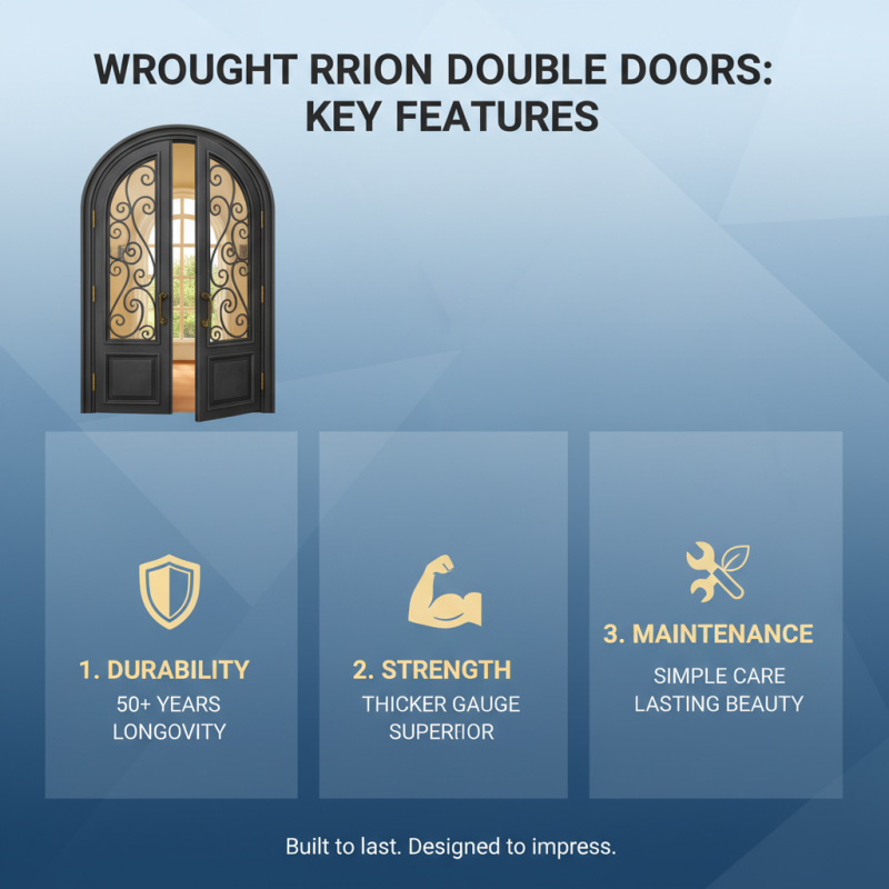 2026 Best Wrought Iron Double Doors for a Stylish Home Upgrade?