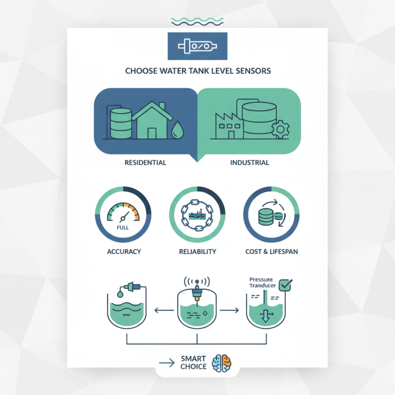 How to Choose the Right Water Tank Level Sensor for Your Needs?