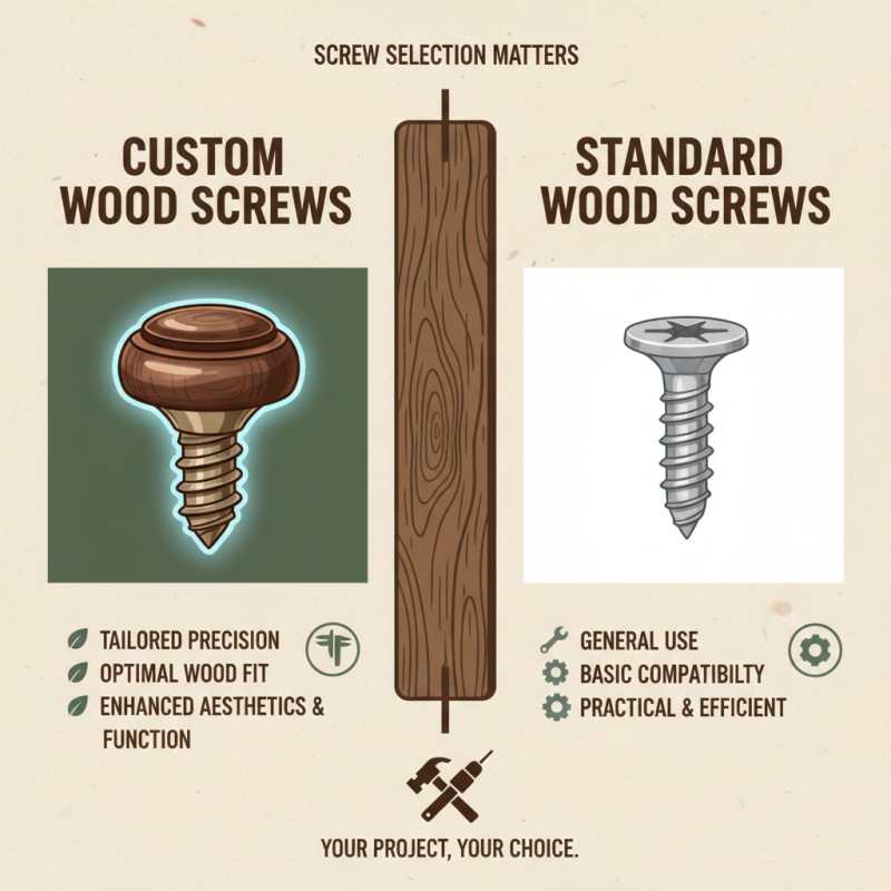 Why Custom Wood Screws Are Essential for Your Carpentry Projects?