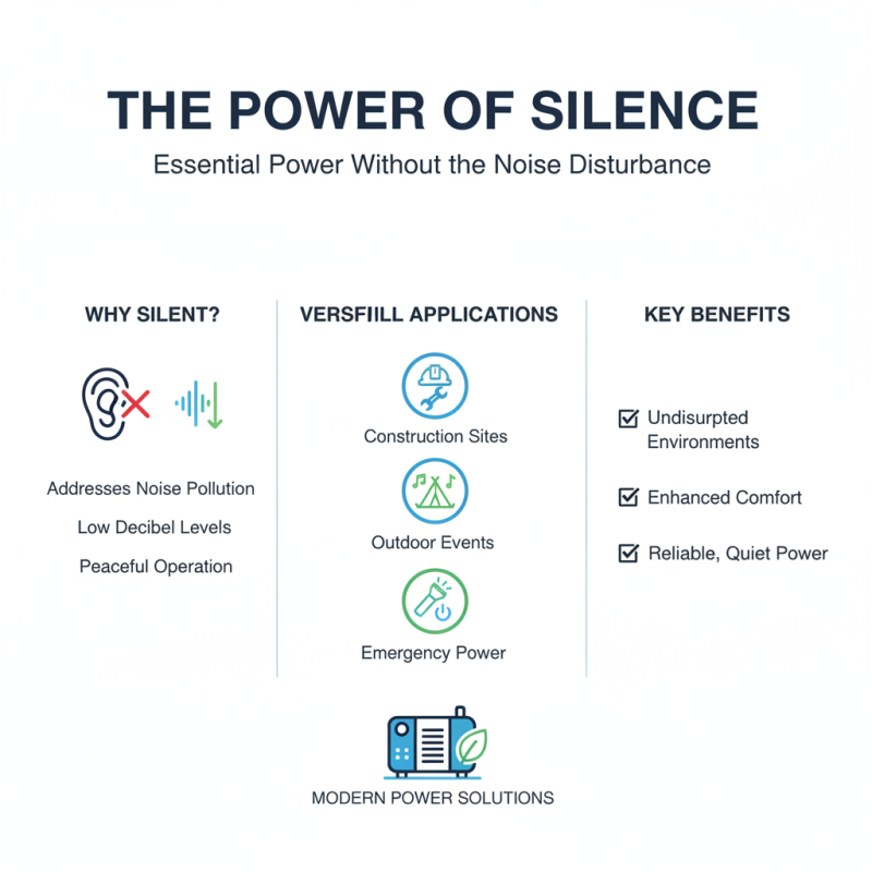Top 10 Silent Generators for Quiet Power Solutions in 2026?