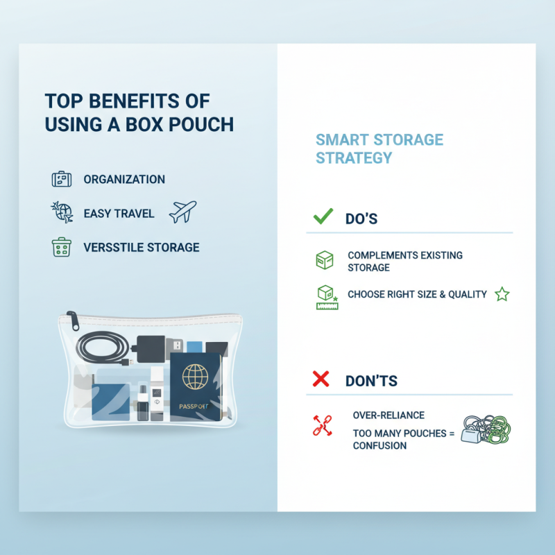 Top Benefits of Using a Box Pouch for Storage and Travel?