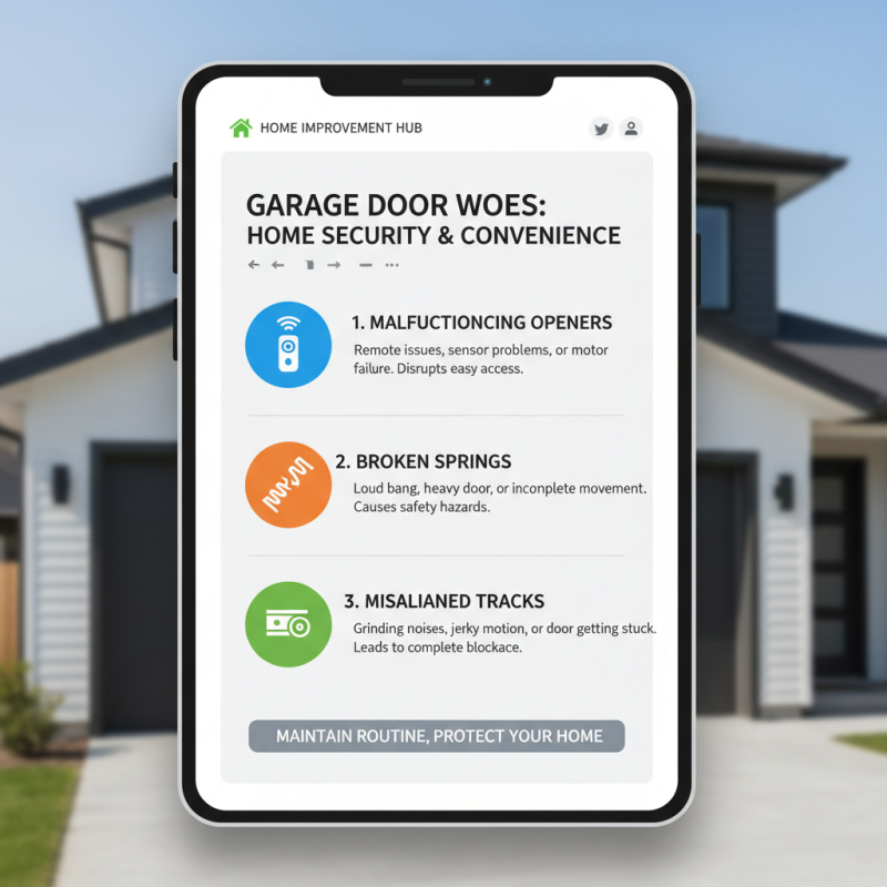 Why Do You Need Clopay Garage Door Parts for Your Home Maintenance?