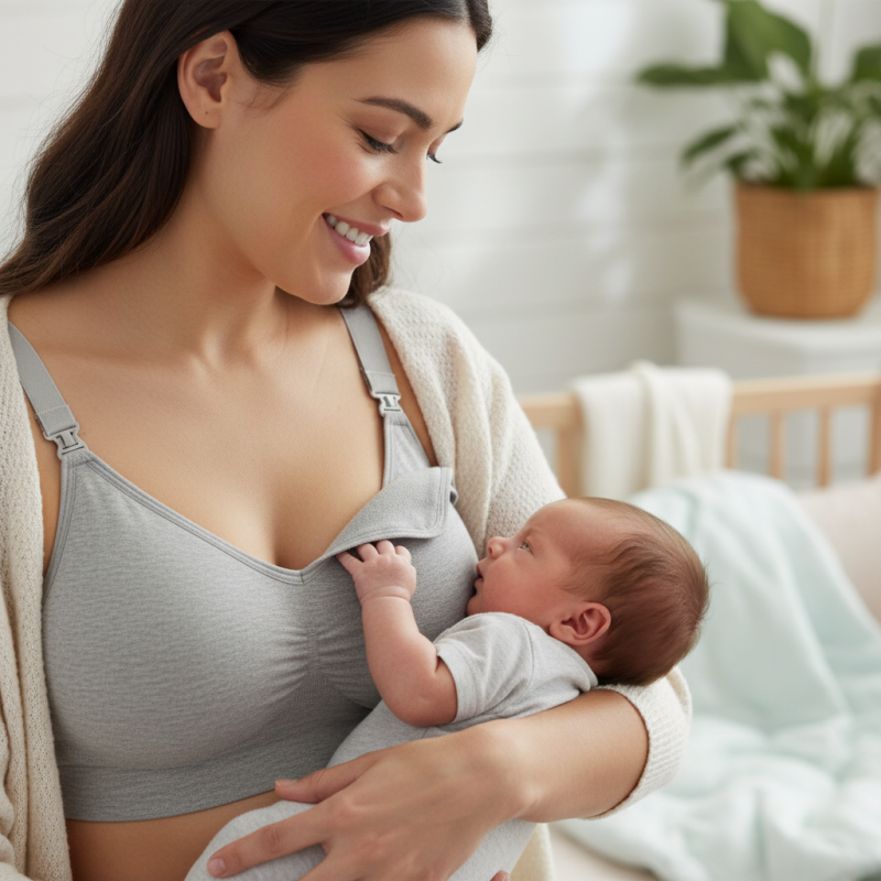 2026 Best Cotton Breastfeeding Bra Options for New Moms?