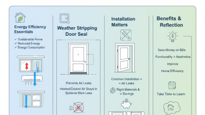 2026 How to Install Weather Stripping Door Seal for Better Energy Efficiency?