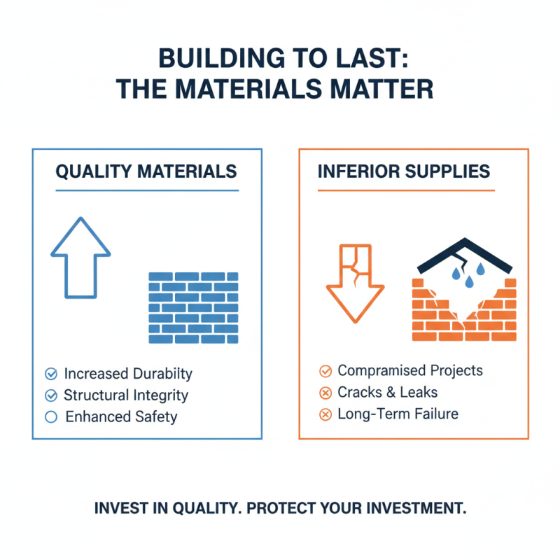 Why Are Quality Construction Supplies Essential for Successful Projects?