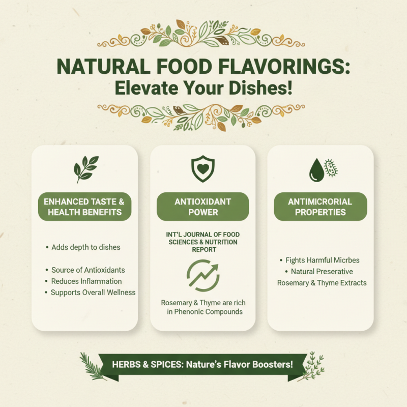 2026 How to Use Natural Food Flavorings for Healthier Cooking?