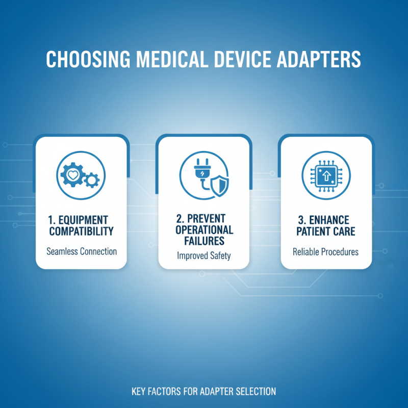 How to Choose the Right Medical Device Adapter?